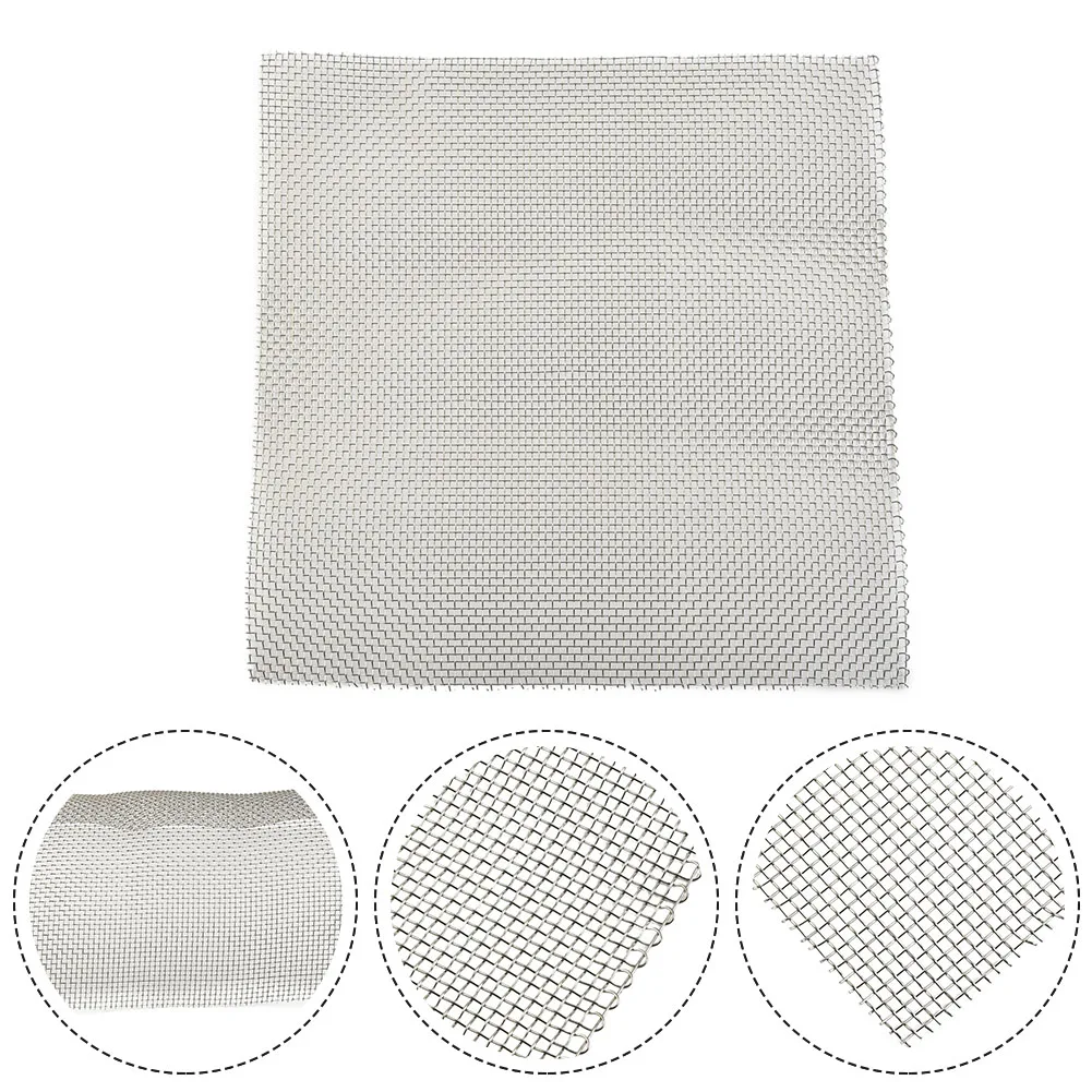 Long lasting 4400 Mesh Stainless Steel Filtration Wire Mesh, 30x30cm Size, Uniform Mesh Size, Suitable for Sheet Extrusion