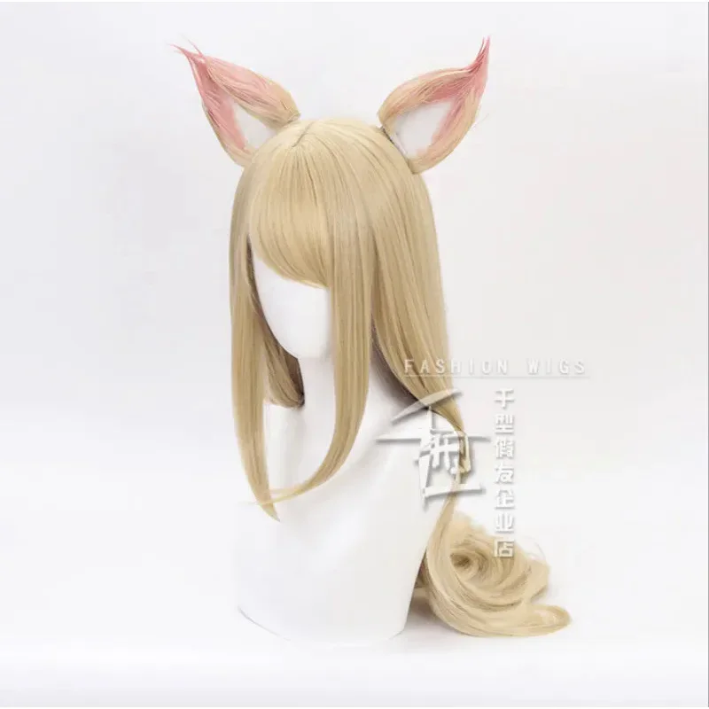 Cosplay LOL League of Legends KDA New Skin Ahri Kda Akali Rogue Assassin Evelynn Kaisa Costume Wigs Synthetic Hair   Wig Cap