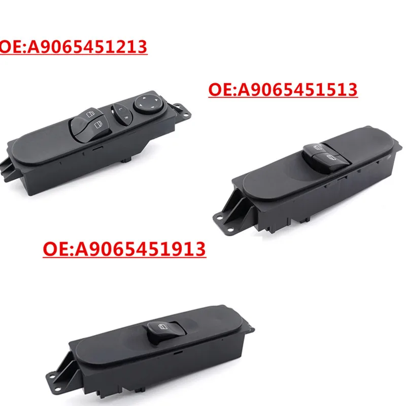 OE:A9065451213/9065451213/A9065451513/9065451513/A9065451913/9065451913 Power Window Switch For Bens Sprinter W906 VW Crafter