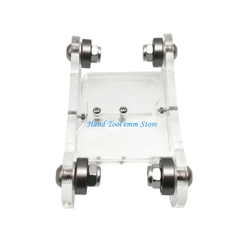 

H37F Transparent Printers Metal Filament Holder Acrylic Filament Spool Holder Stand