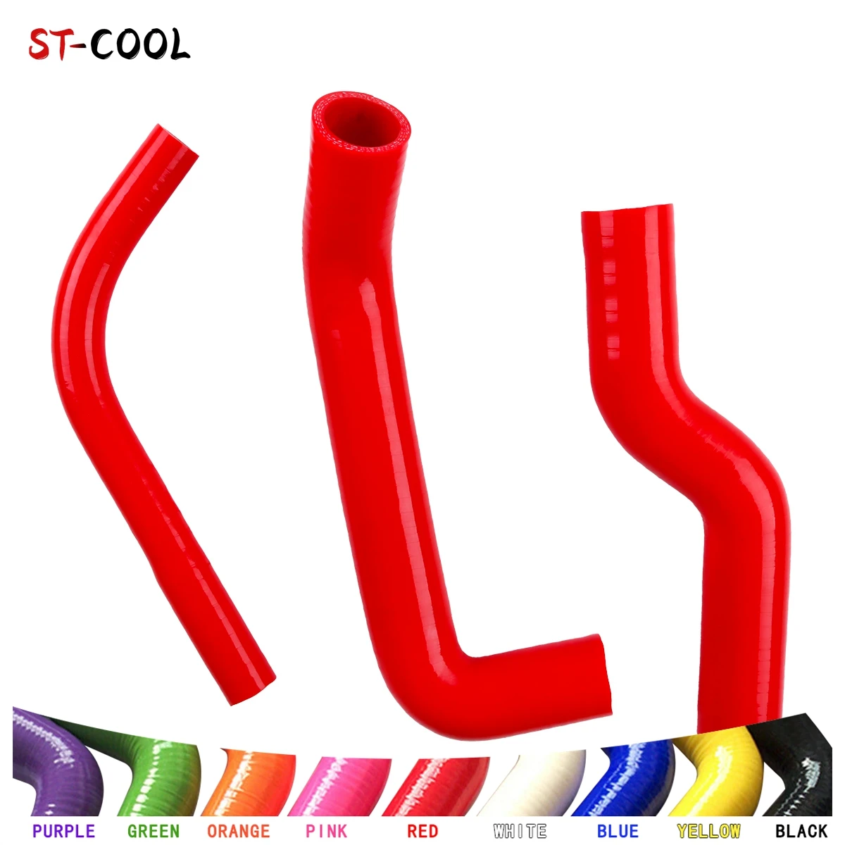 For Autobianchi A112 3-7 series 900 1000 1050 Lancia A 112 S3 S4 S5 Silicone Radiator Hoses Kit Silicon Tubes 3Pcs