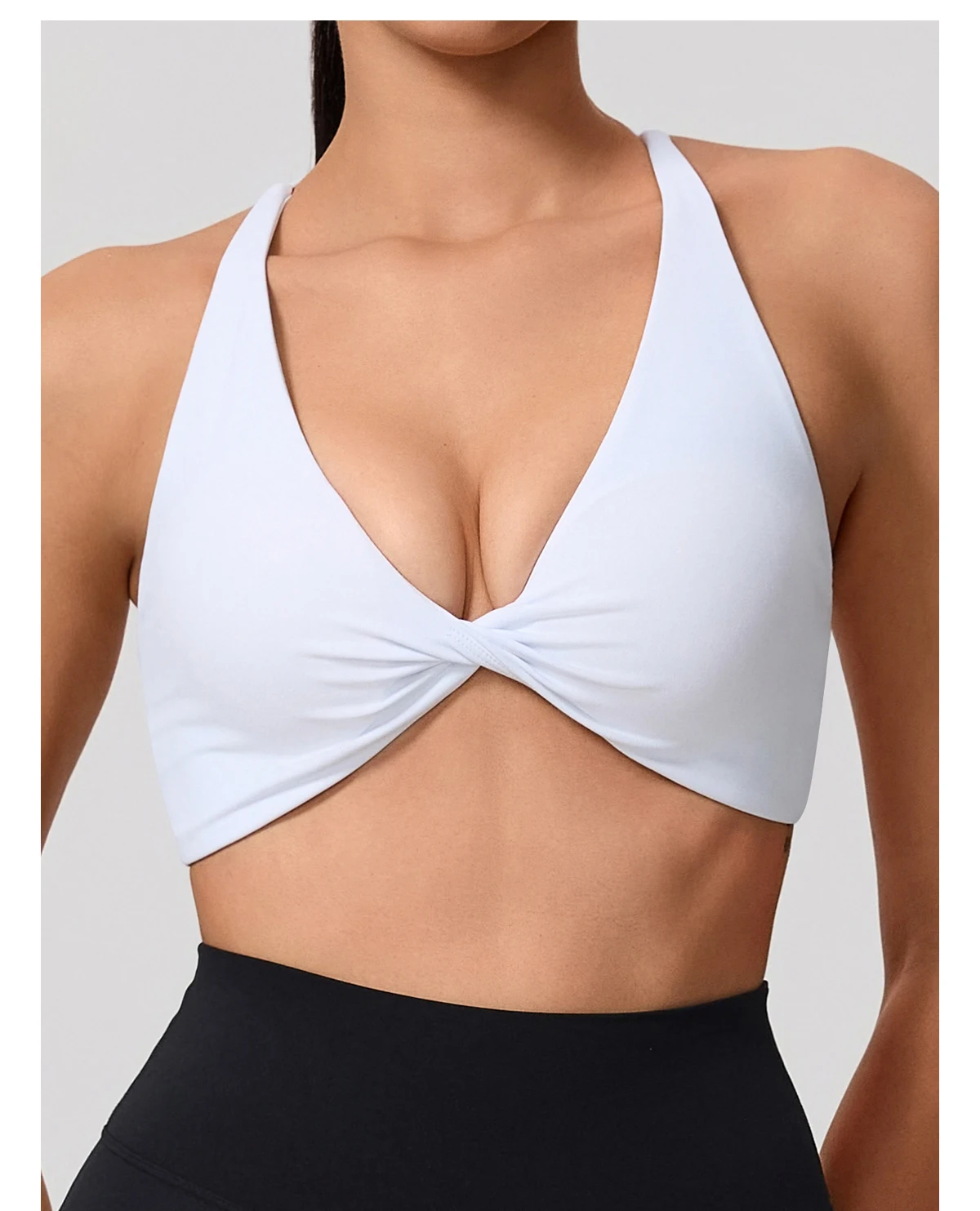 Hearuisavy Sommer Sexy Gym-Top für Damen, Lauf-BH mit Rückenkreuzung, Yoga-BH, Sport-BH, atmungsaktive Push-Up-Unterwäsche, Fitness-Workout-Top – Detail 40