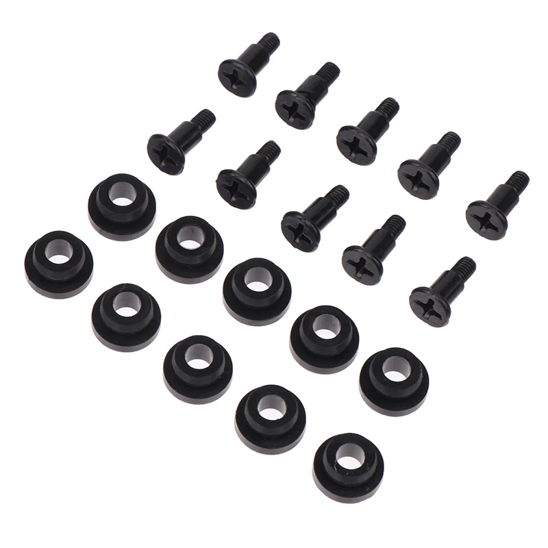 10 ชิ้น 2.5/3.5 นิ้วสกรูกันกระแทกสำหรับเคสคอมพิวเตอร์พร้อมระบบดูดซับแรงกระแทก HDD สกรูดูดซับแรงกระแทกเพื่อการปกป้องที่ดียิ่งขึ้น