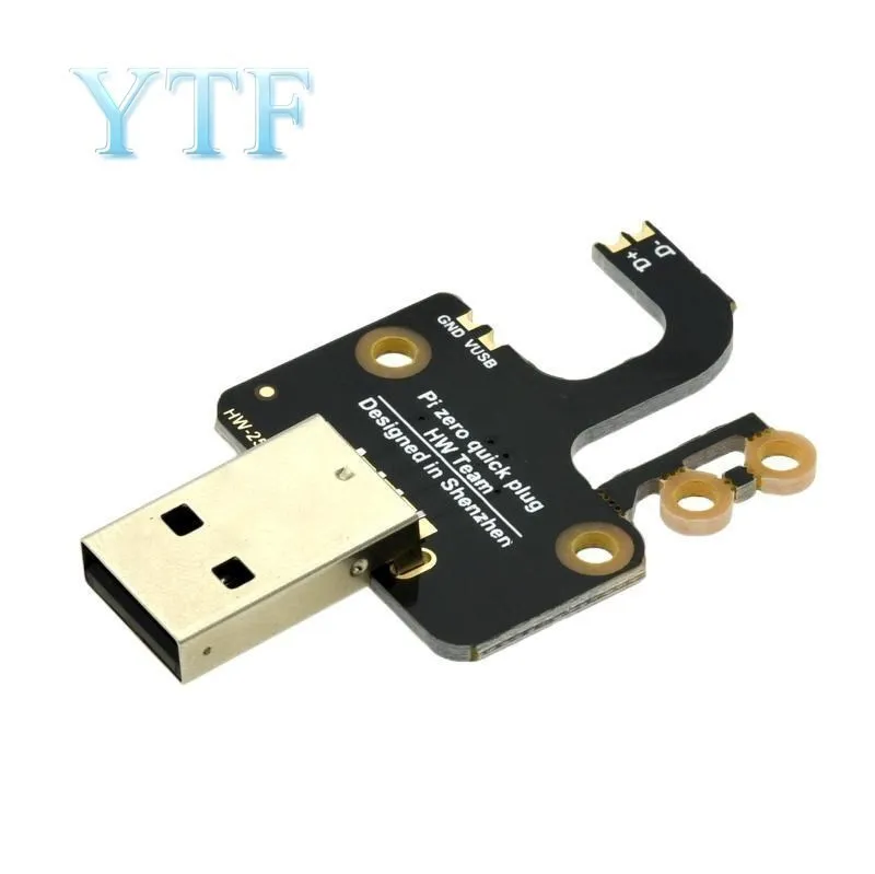 Placa adaptadora Micro USB A USB tipo A, expansión para Raspberry Pi Zero W