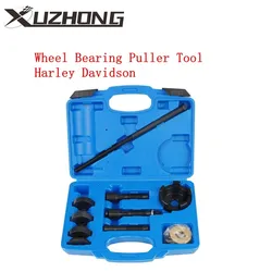 18Pc Durable Wheel Bearing Remover &Installer Puller Tool Kit For Harley Davidson 2000+ VT102 Motorcycle 0.75