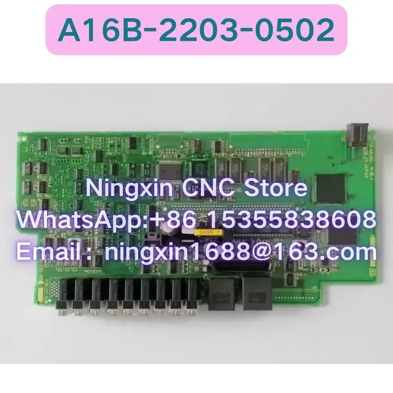 

Second-hand A16B-2203-0502 circuit board Functional test OK Fast delivery