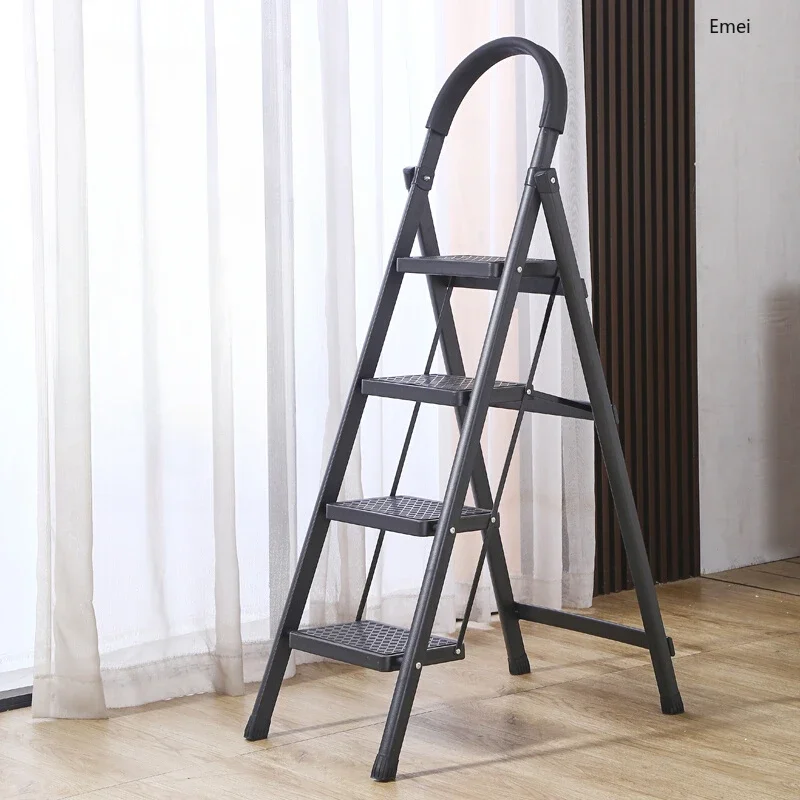 سلم منزلي قابل للطي سلم سميك متعدد الوظائف