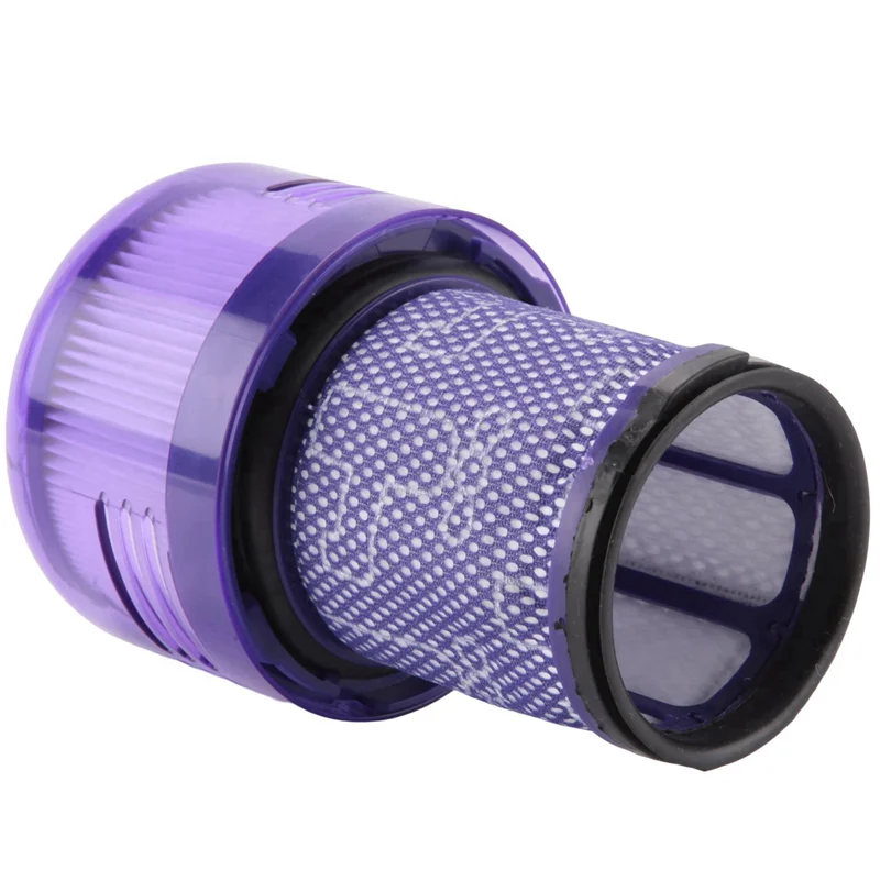 B59B-2Pcs Hepa Filter For Dyson V12 Vacuum Cleaner Rear Filter Replacement Spare Parts Washable Filter With Cleaning Brush
