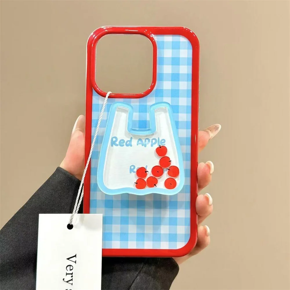 Divertente borsa blu Fruit Shake Rock per supporto Magsafe Griptok supporto per anello da dito per telefono per iPhone staffa per ragazza Samsung