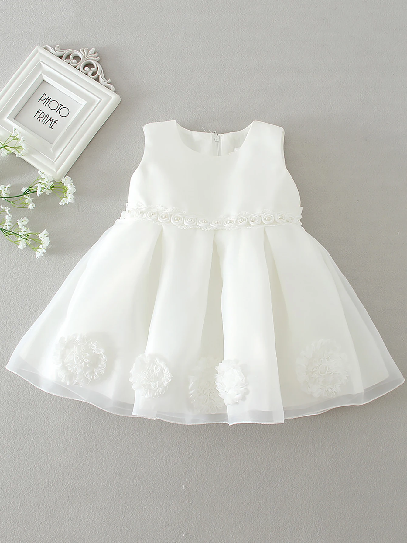 Baby Girl Princess Dresses New Design Children Birthday Party Frock Fancy Flower Girl Wedding Dress