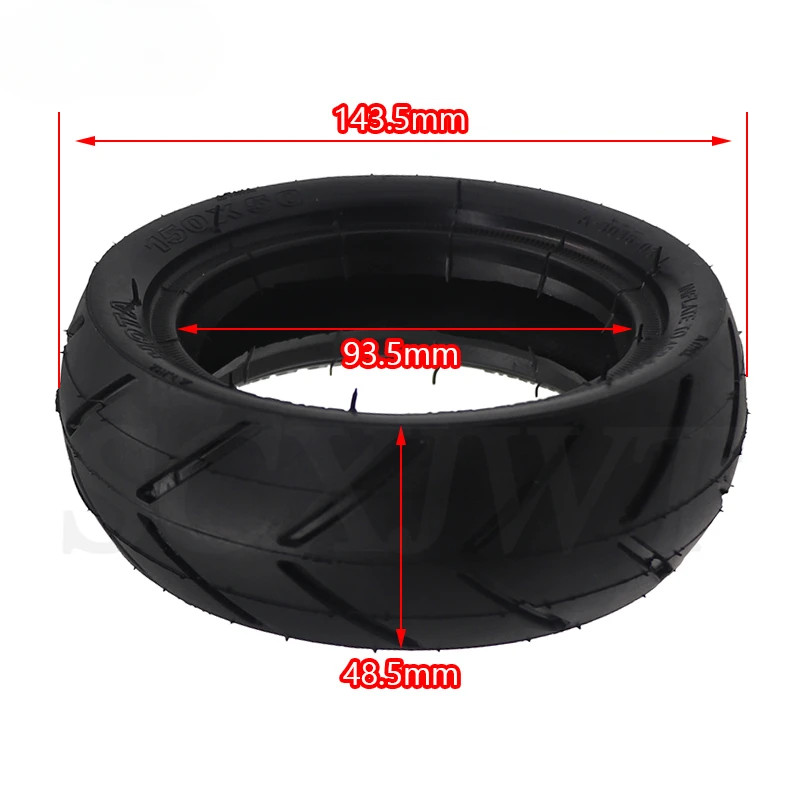 HOTA 150x50 6 Inch Scooter Outer Tire Inner Tube 6x2 for Electric Scooter F0 Wheel Chair Truck Pneumatic Tyres