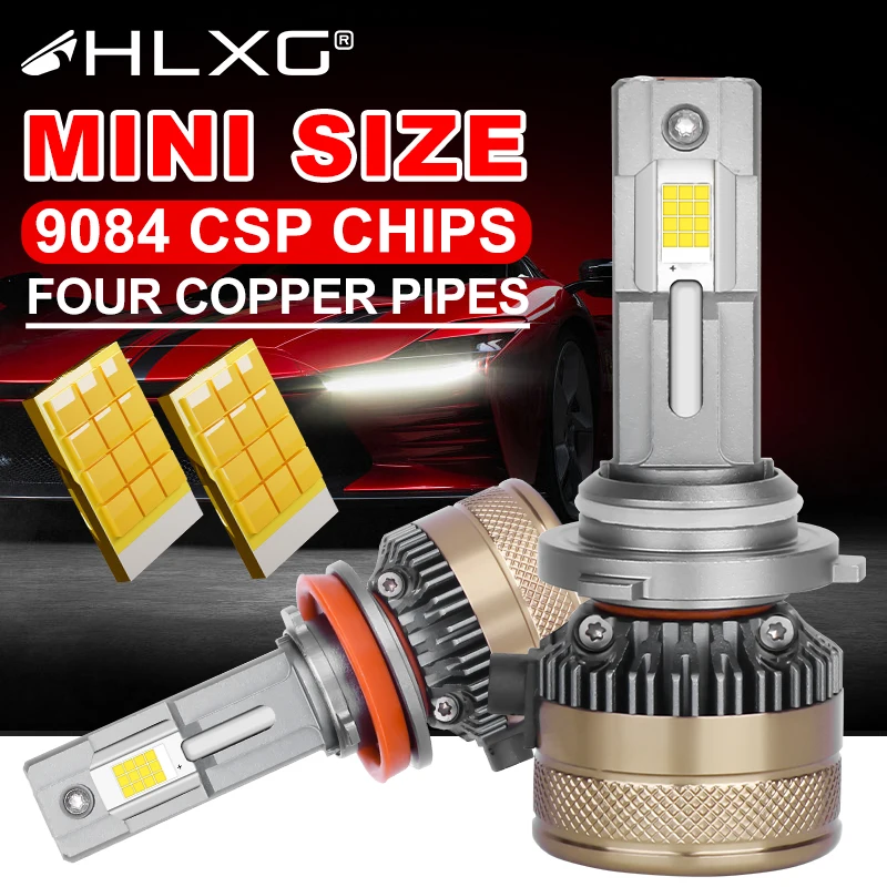 

300W 30000LM H7 H4 H11 LED Headlight High Power 9084 CSP Canbus H1 H9 H8 9005 HB3 9006 HB4 9012 HIR2 Turbo Lamp 6000K Car Light