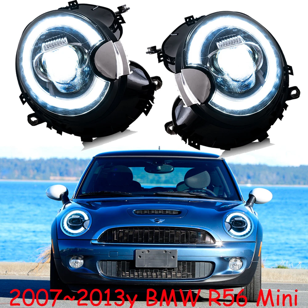 

car bumper headlamp for BMW Mini R56 headlight LED 2007~2013y car accessories ALL IN LED for BMW mini r56 fog light