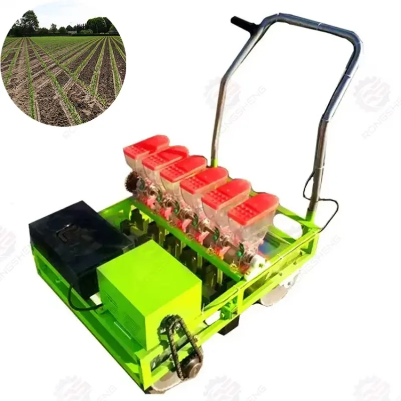 

Manual Hand Push Vegetable Seeder Planter Small Seed Planting Machine