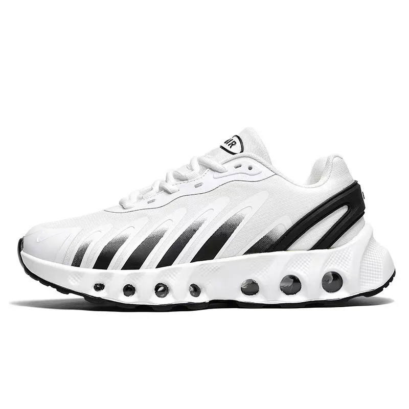 2025 أحذية الجري الرياضية للرجال ماراثون وسادة هوائية قابلة للتنفس خفيفة الوزن للرجال في الهواء الطلق أحذية رياضية لكرة السلة والركض والسباق