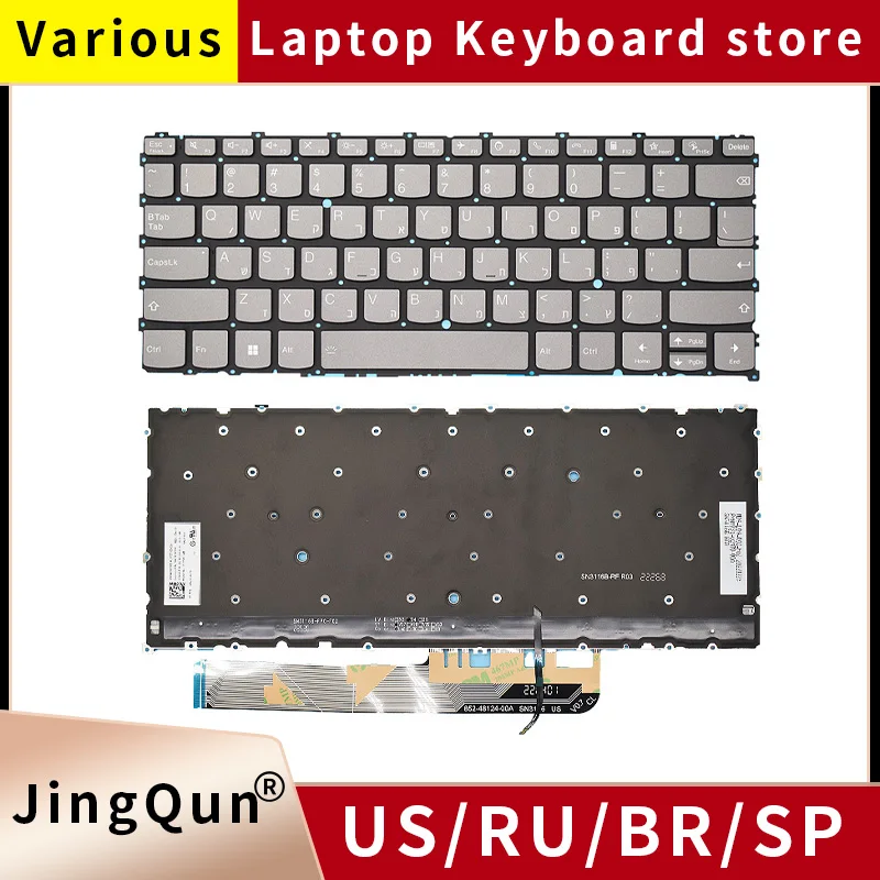 

NE/KR/UK/HB French Russian Spain Italian Laptop Keyboard For Lenovo For ThinkBook 13s G4 ARB 13s G4 IAP Plus G3 IAP