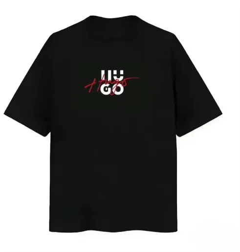 Summer Pure Cotton High-end Retro Trend Personalized Short Sleeved Loose Casual Top Men's T-shirt Family Matching Men Top Soft.