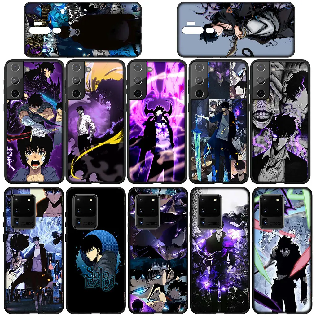 Solo Leveling Cartoon Arise Cover for VIVO Y20 Y21 Y33S Y20i Y02 Y16 Y21T Y22S Y27 Y33T Y35 Y36 Y53S Y70 Y76 Y77 Y78 Phone Case