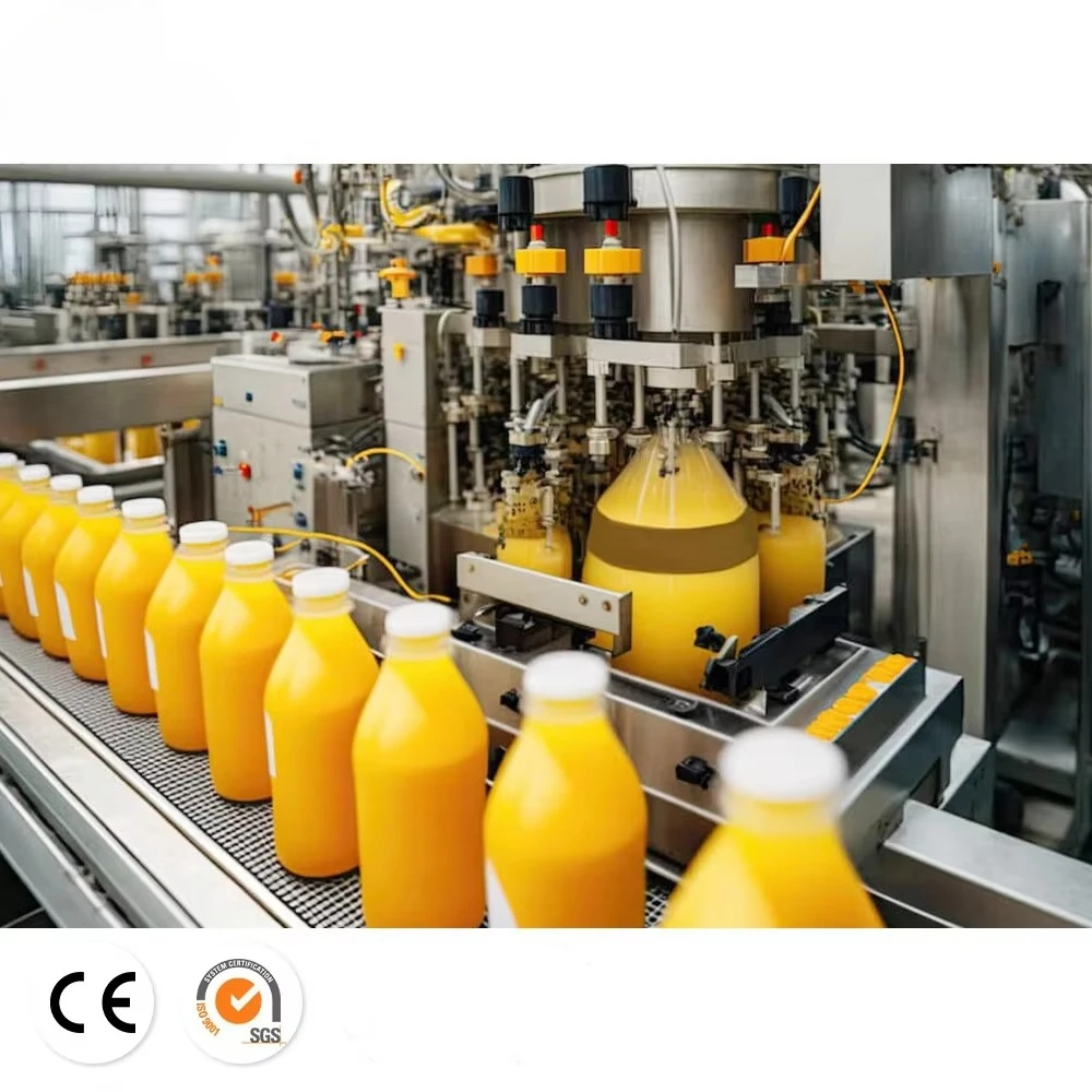 YG Customized Full Automatic Complete PET Bottle Juice Filling Line For Proposal