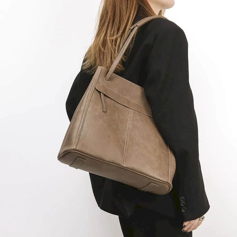 

High Quality Totes for Women Large Capacity Fashion Tote Shoulder Bag Commuting Office Shopping Bags Female 2025 New in Trendy