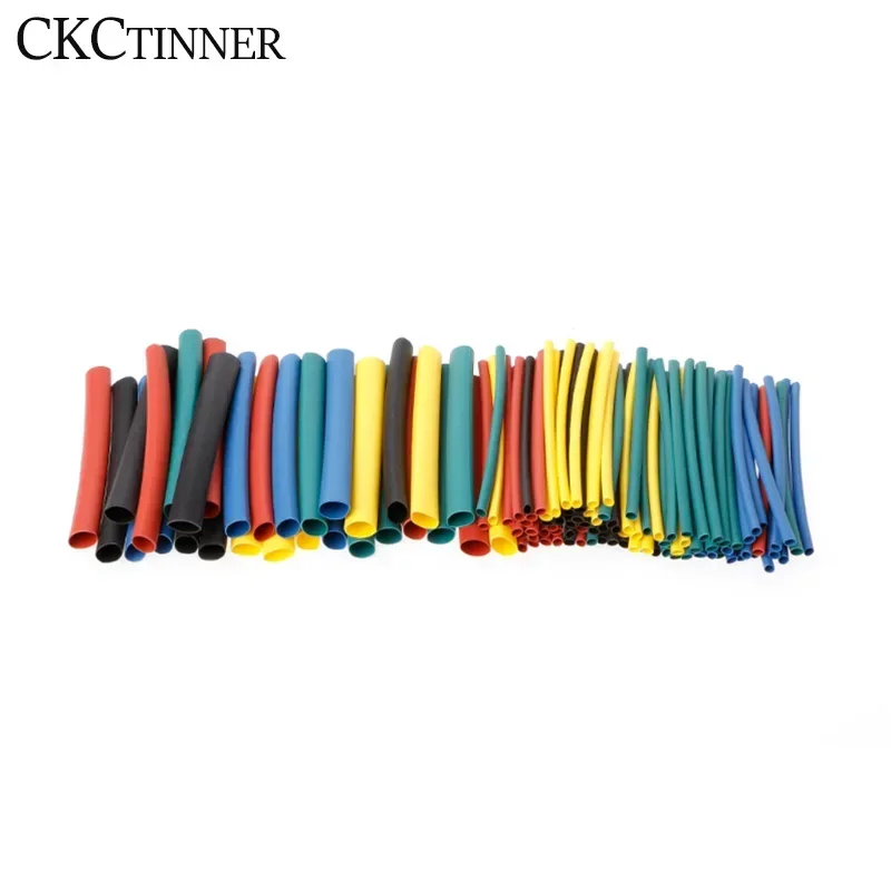 328Pcs/pack Polyolefin Assorted Heat Shrink Tubing Insulation Shrinkable Tube Wrap Wire Cable