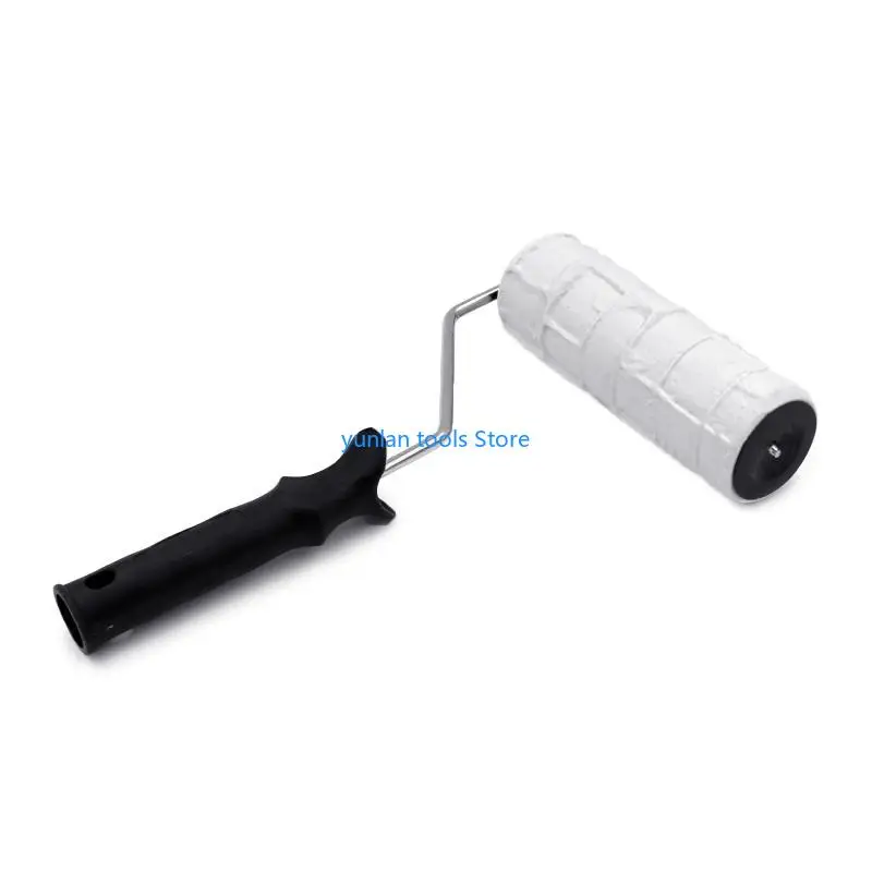 50LB Decorative Paint Roller Pattern Embossing Texture Painting Tools For Wall Rubber