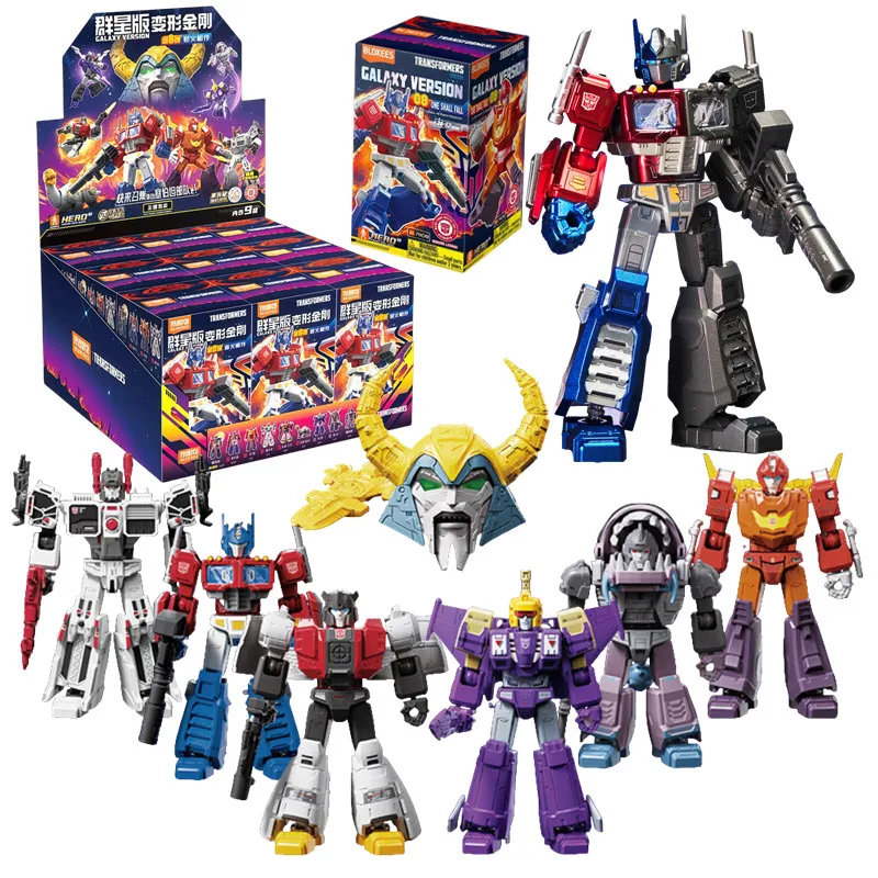 

Трансформеры Galaxy 8, строительные блоки, робот, единорон, Optimus Prime, хот-род, Blitzwing Metroplex, экшн-фигурки, игрушки для сращивания