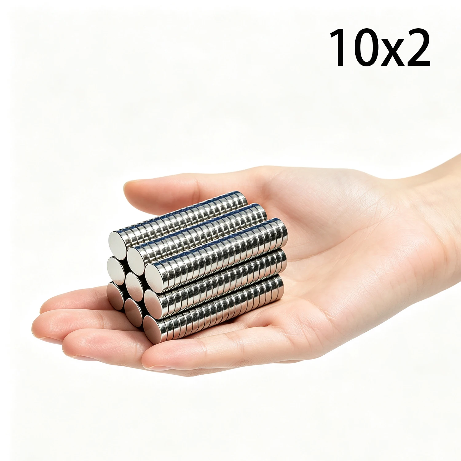 10/20/50/60Pcs 10x2 Super Strong Magnet 10 X 2mm Round Magnetic magnet Powerful Disc 10*2 for Fridge, DIY, Building, Scientific