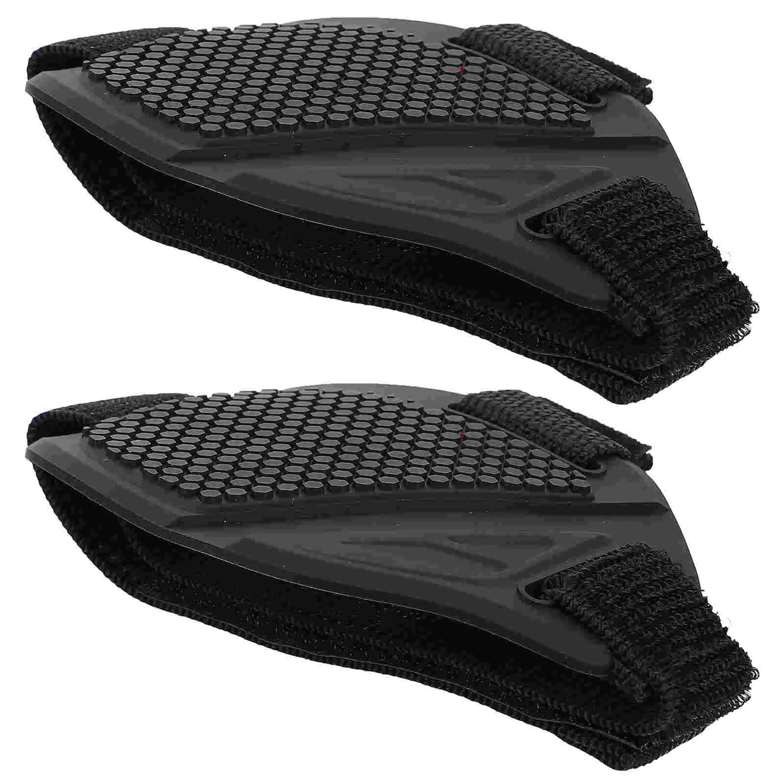 2 Pcs Motorcycle Shoes Pad Gear Shift Cover Riding Supply Waterproof Boot Protector