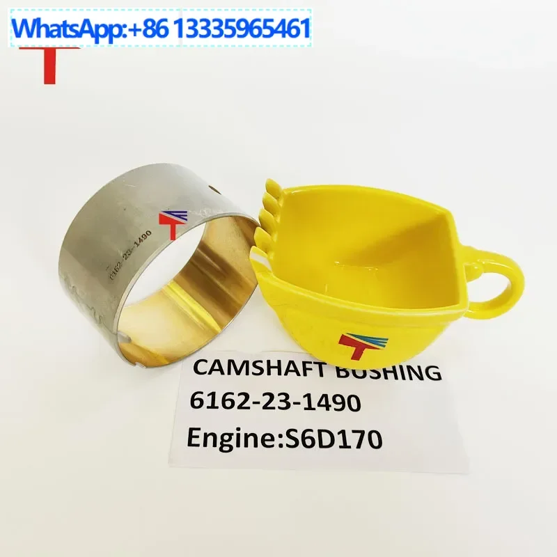 

4 шт. втулка колеса 6162-23-1490 подходит для деталей двигателя S6D170 строительной техники