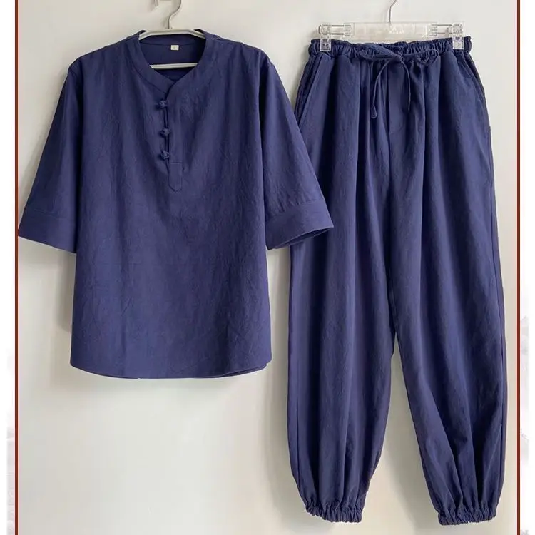 Navy blue suit