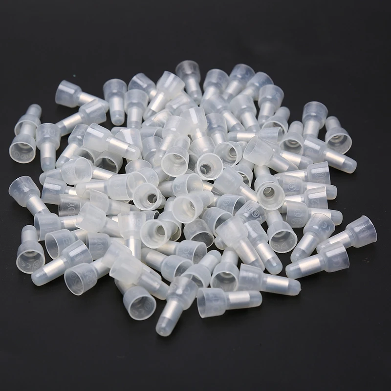 100Pcs Durable CE2X Wire Connectors Crimp Terminals Cap for Electrical Useful