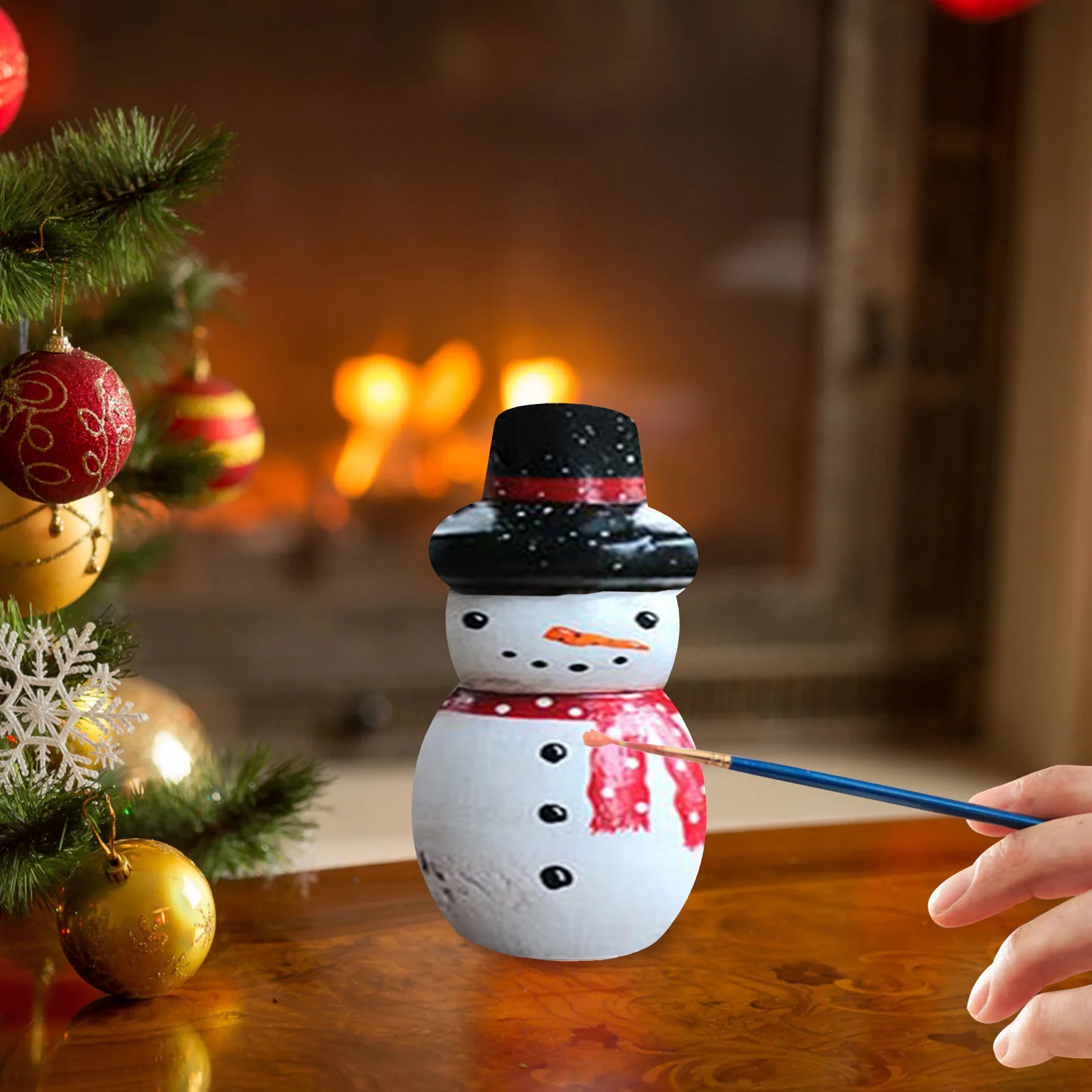 20pcs Wooden Toy Home Decor Craft Shelf Decoration Trinkets Manual Gifts for Kids and Home Enthusiasts