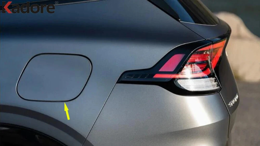 

Car Gas Fuel Tank Cover Trim For KIA Sportage NQ5 Hybrid 2021 2022 2023 2024 2025 2026 Carbon Oil Filler Cap Overlay Accessories