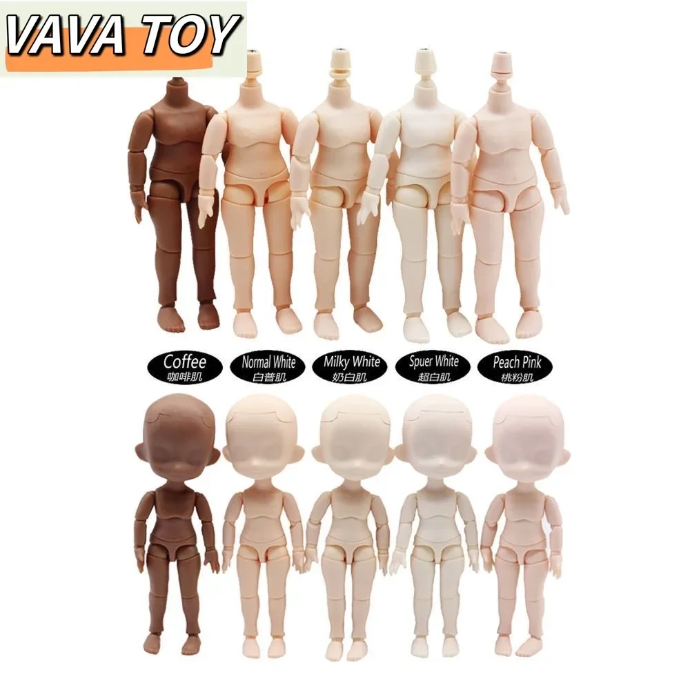 

Ob11 Doll Nendo 10cm Body GSC YMY Head DIY Doll Accessories Multicolor Moveable Joints Head Spherical Joint Doll Toys