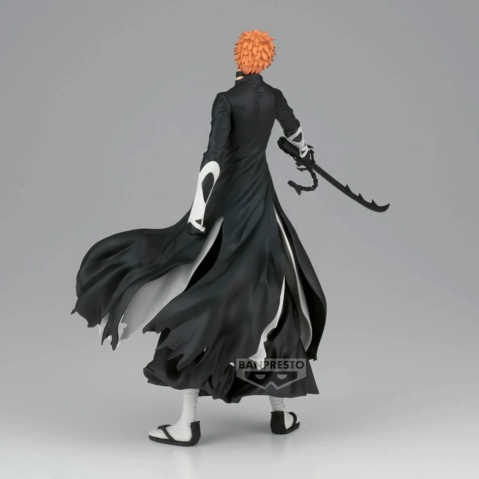 Originele Echt Banpresto Bleach Maximatic 25 cm Kurosaki Ichigo PVC Standbeeld Collection Model Speelgoed Voor Kinderen Geschenken op voorraad