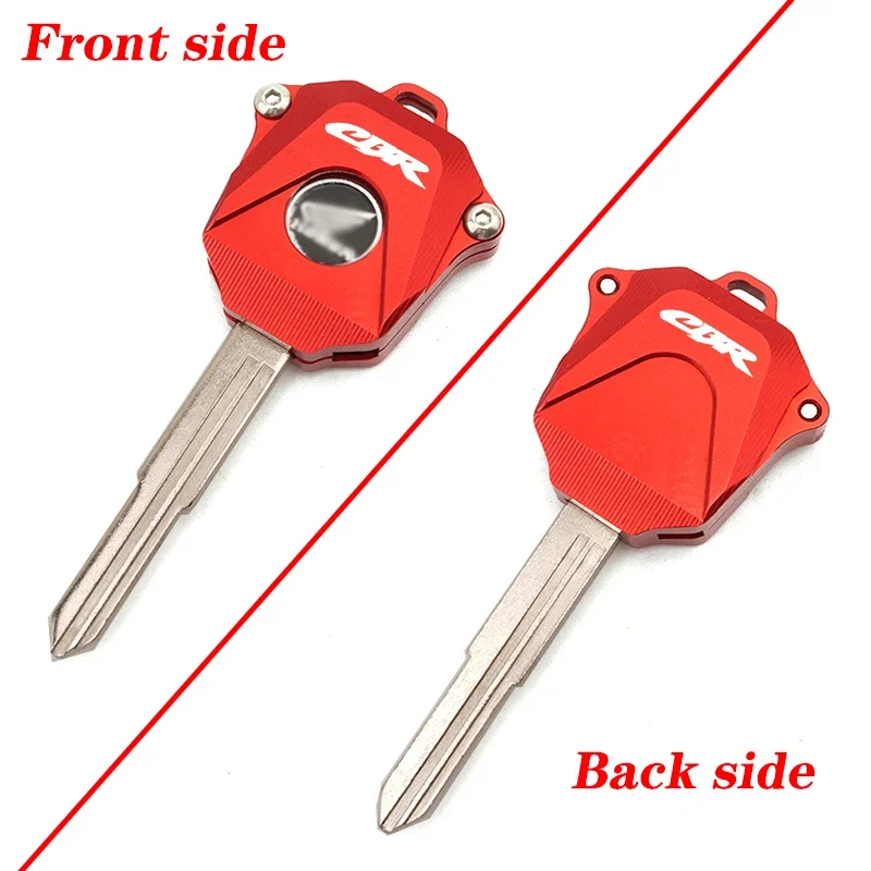 For Honda CBR1000RR CBR600RR CBR900RR CBR929 CBR900 F4i CBR 893 900 RR Key Cover Case Shell Keychain Key Chain Ring Accessories