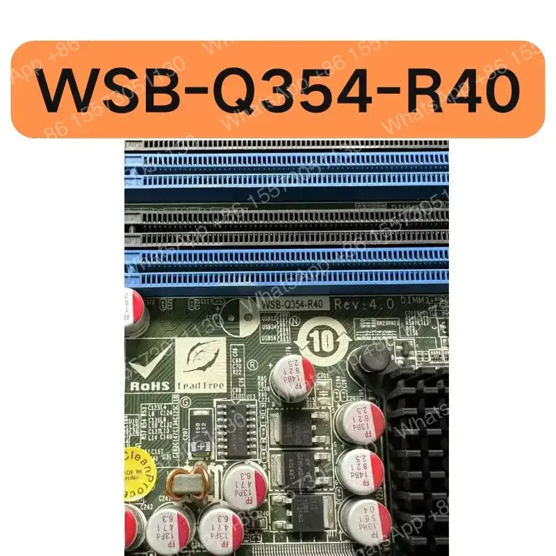 Second hand WSB-Q354-R40 industrial control computer motherboard tested OK and shipped quickly