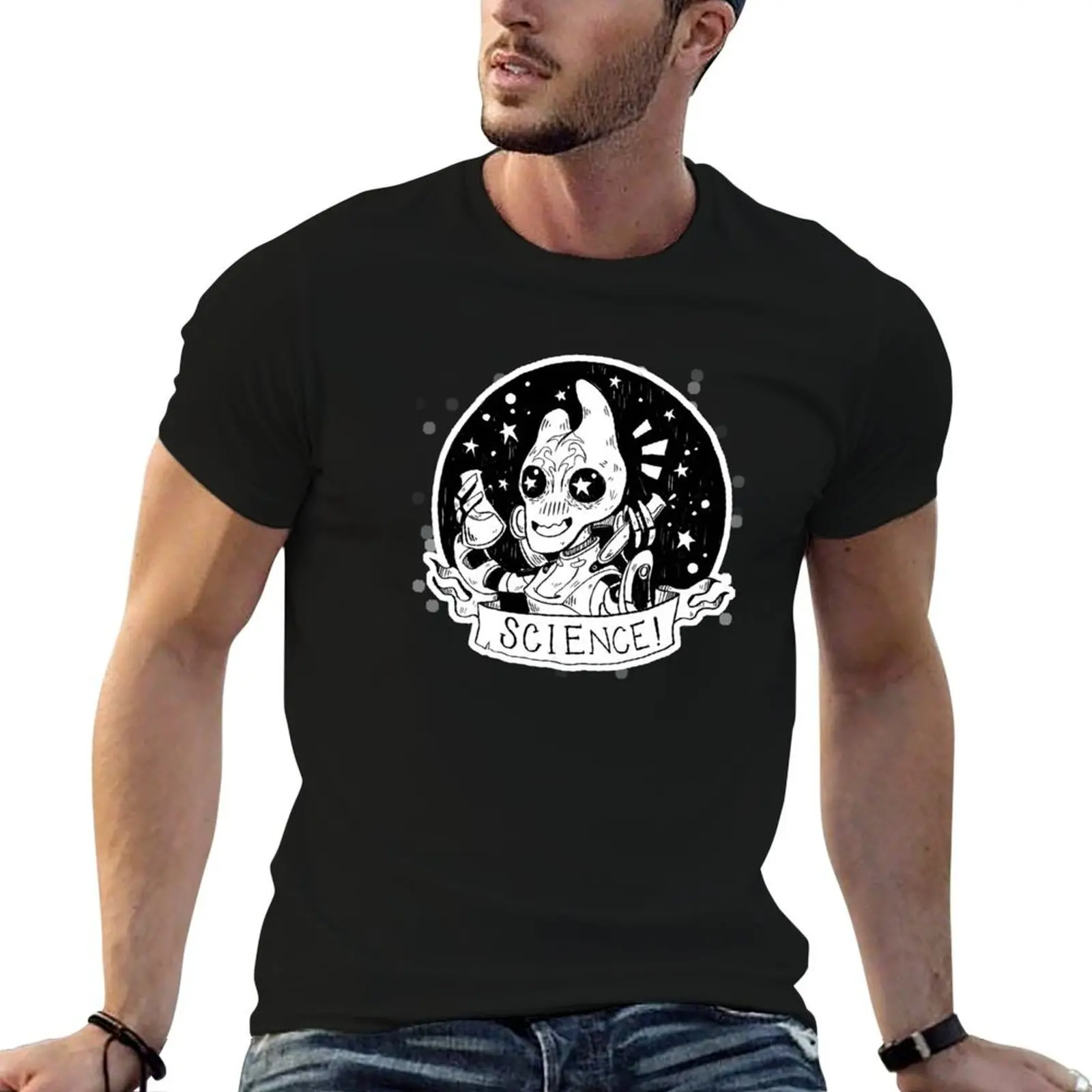 

Science! T-Shirt funny t shirts man t shirt custom print t shirts for man graphic vintage T-shirt