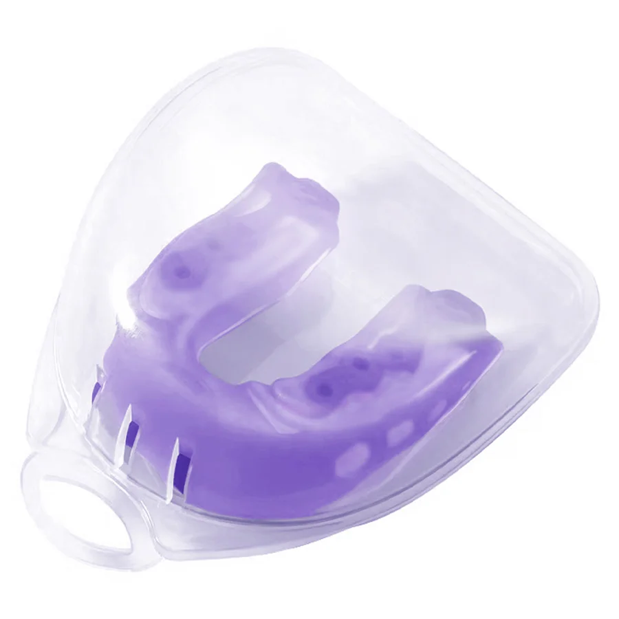 (Need to soak in hot water, heat and shape before use) Boxing braces, Sanda training, dental guards, dental braces, gift box