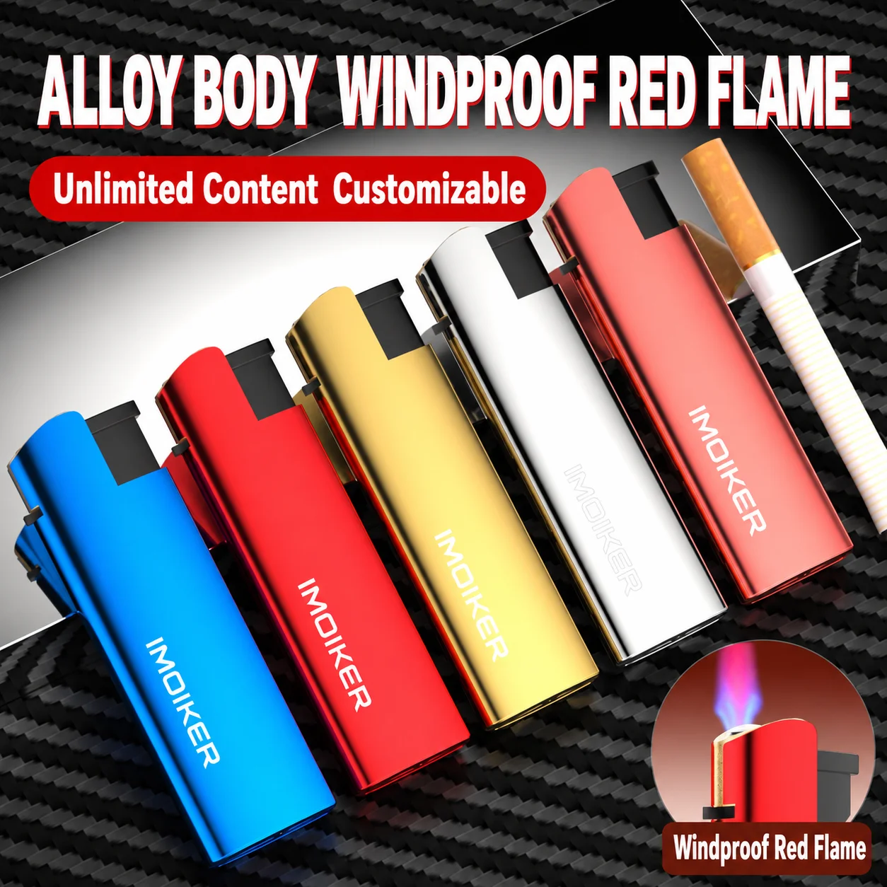 25PCS Metal Windproof Blue Flame Butane Lighters, Refillable Cigarette Torch Lighter for Home Store Wholesale Bulk Men Gifts