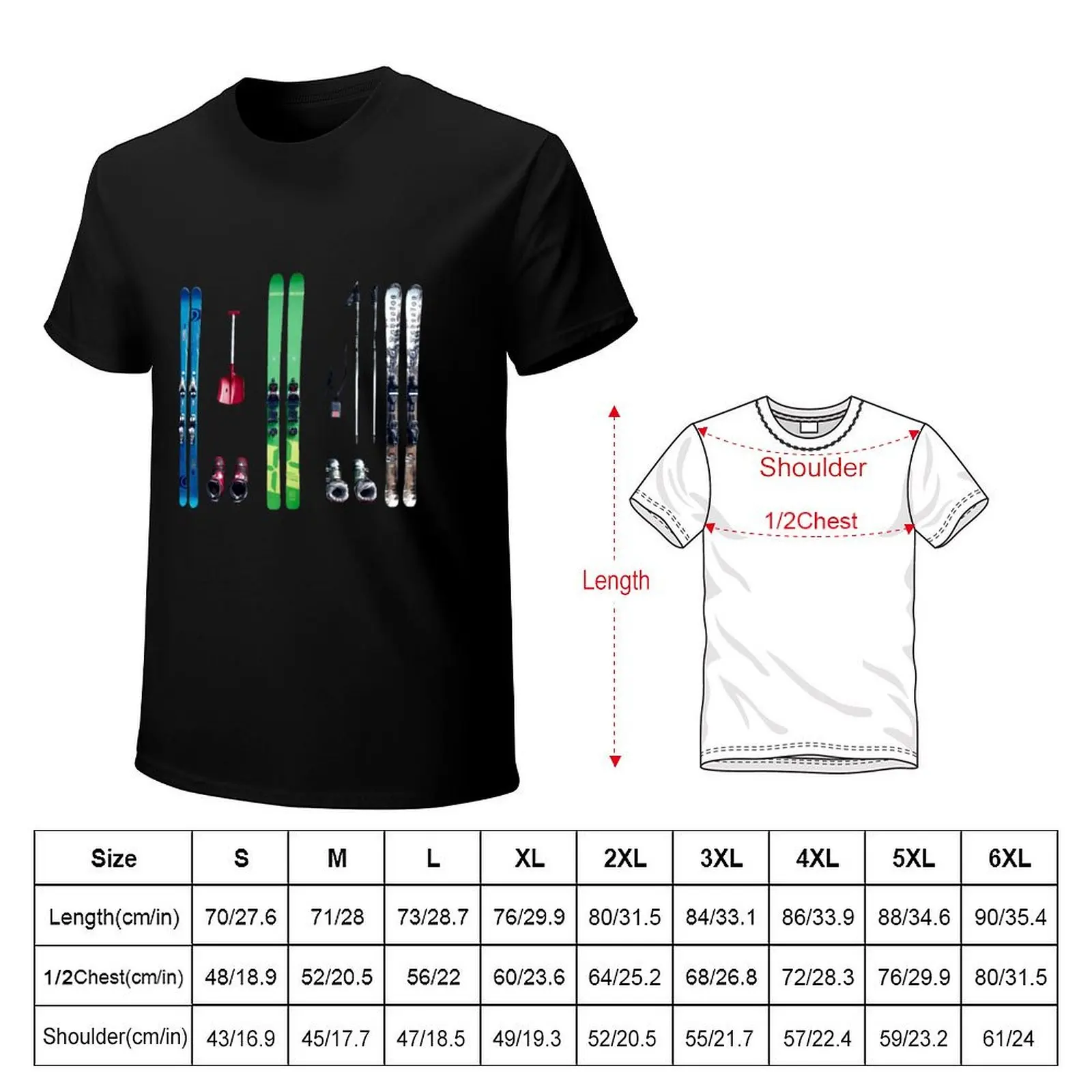 wintersports ski boards boots and gloves T-Shirt tees boys animal print for a boy new edition mens graphic t-shirts pack