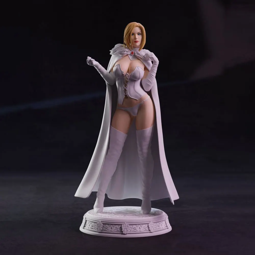 1/24/12/6 Desk ornament,Sexy girl resin model kit, mini 3D printed gray figure statue, unpainted,unassembled