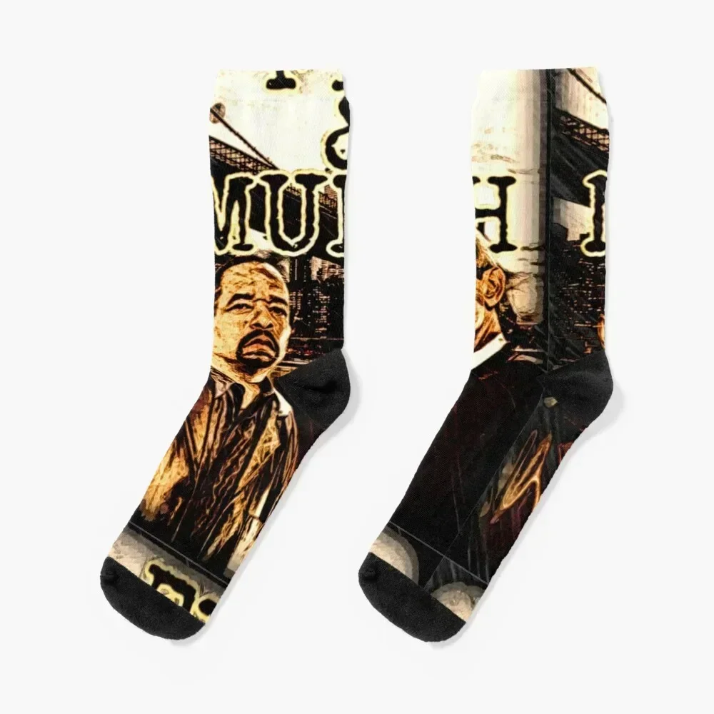 Fin & Munch: Law & Order: SVU Socks Men's short Men's Socks Women's