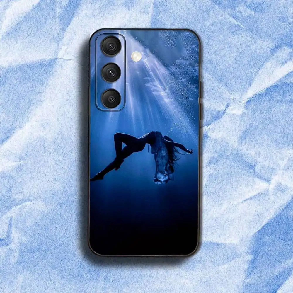 เคสโทรศัพท์ T-THE M-MARiAS SUBMARINE สำหรับ Samsung S25,S24,S21,S22,S23,S30,Ultra,S20,Plus,Fe,Lite,5G สีดำ