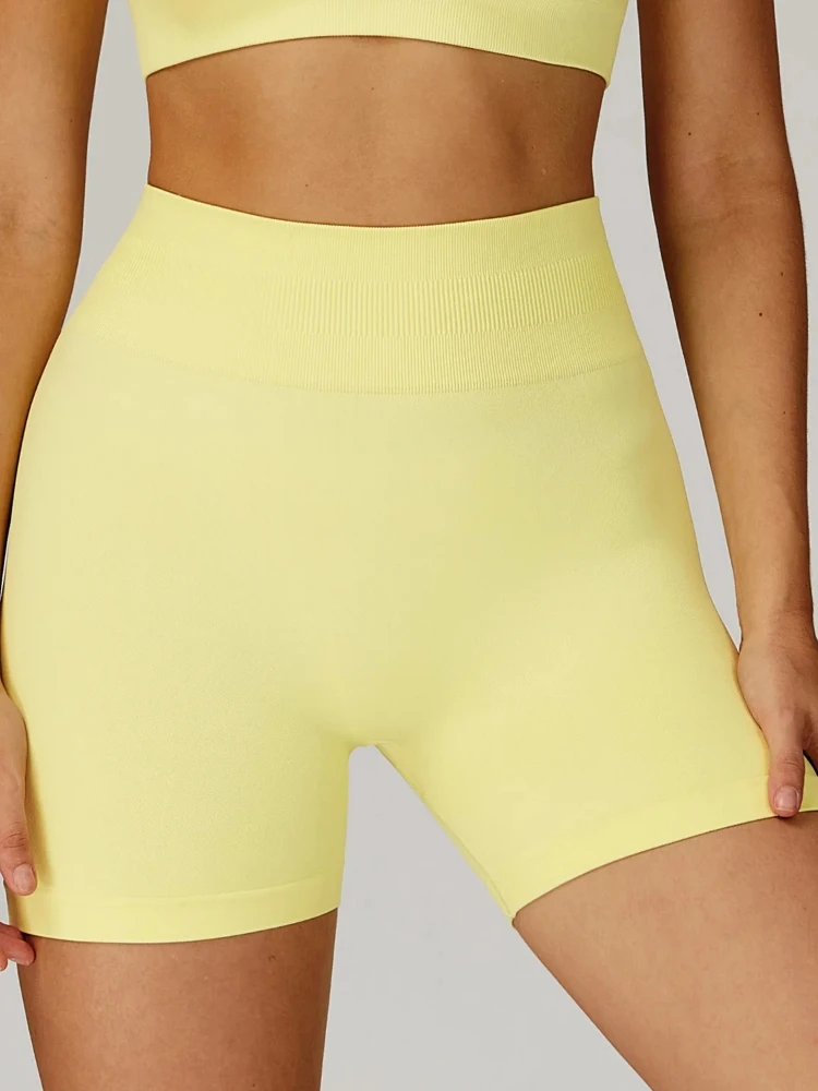 

Seamless Yoga Shorts Women High Waist Workout Fitness Running Shorts Butt Lifting Gym Tights for Women Exercise Activewear Pants