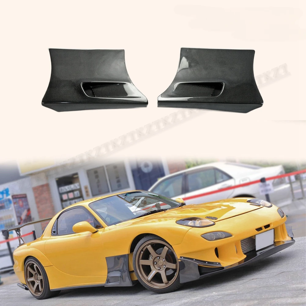 

FOR MAZDA Carbon Fiber RX7 FD3S RE-GT Kit (Front wing lower vents addon)