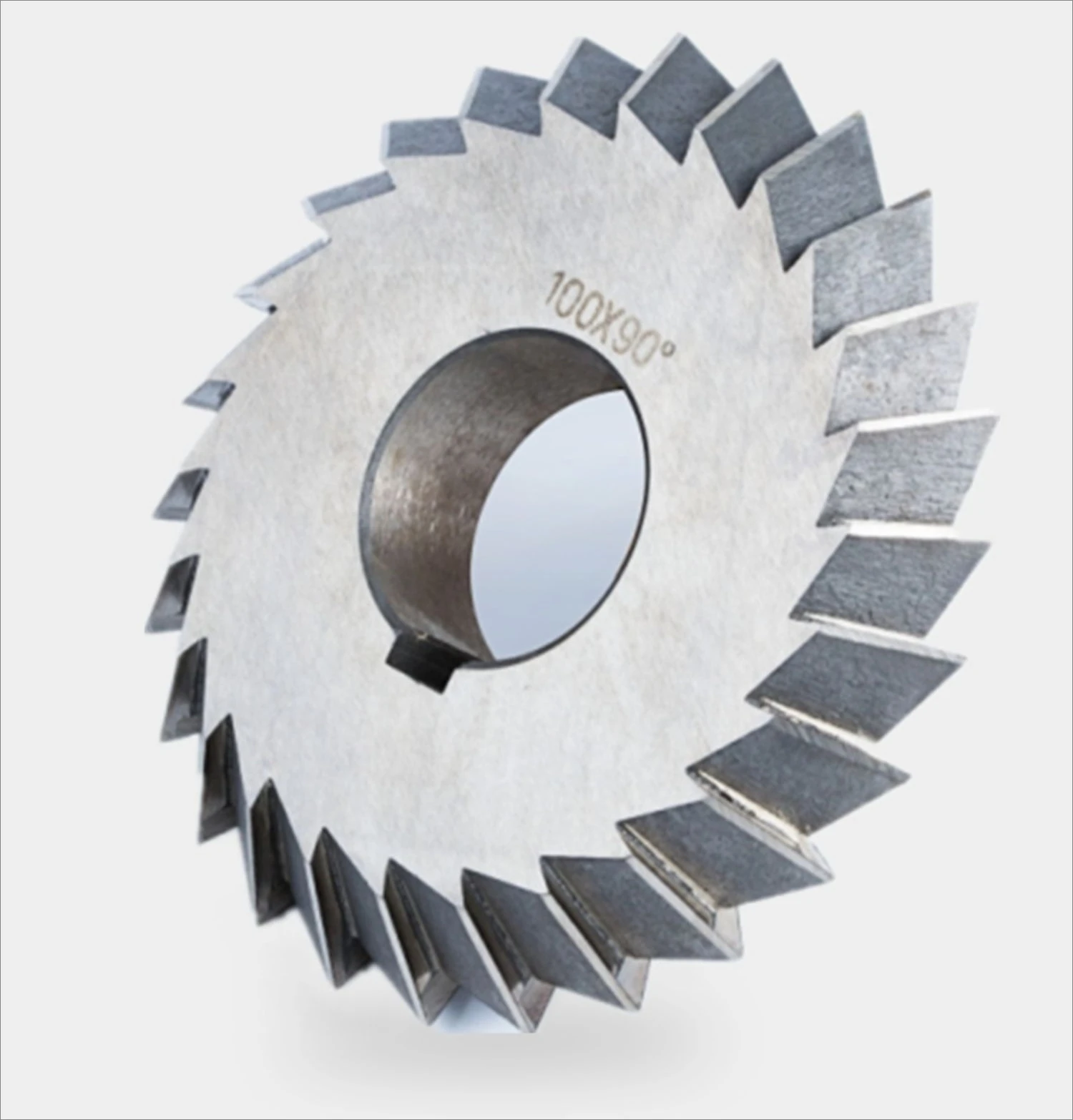 

HSS end mills white steel V double angle milling cutter 30 45 90 60 degree 60mm 100mm helical gear for cnc machine