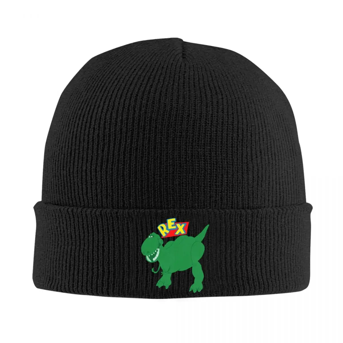 Toy Dinosaur Sticker Bonnet Homme Outdoor Thin Hat Toy Story Skullies Beanies Caps For Men Women Creative Cotton Hats