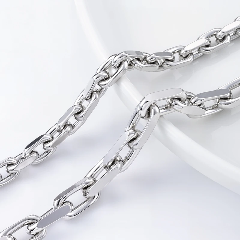 1Meter Stainless Steel Big Thickness Chains Supplies for Jewelry Making Materials Hand Punk Bracelets Necklaces DIY Accessories